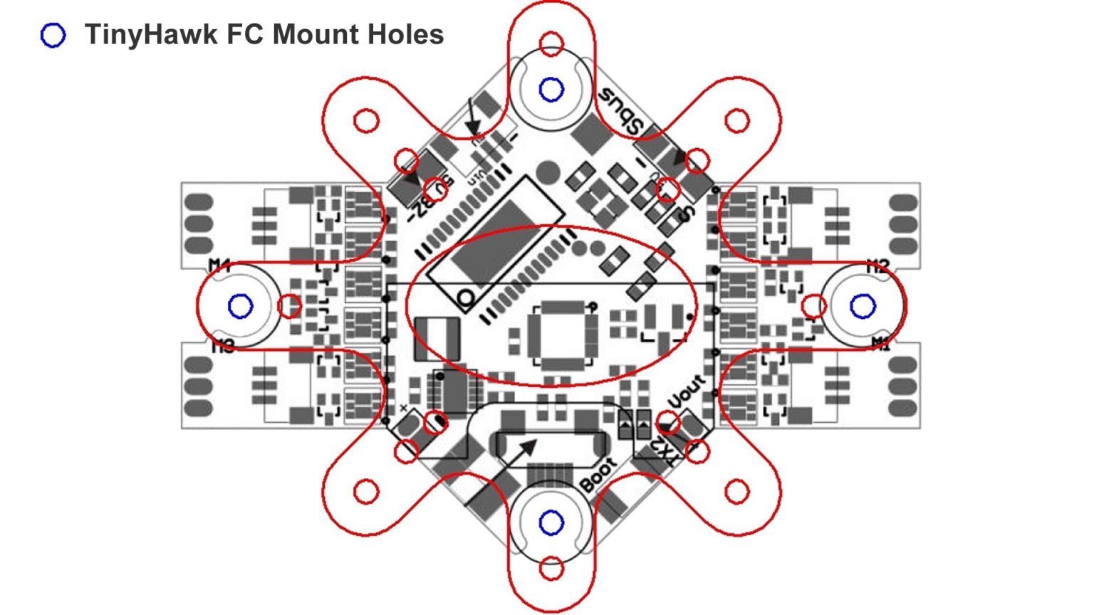Tinyhawk2 Feeestyle Flight Controller Adapter Mount – Cube FPV