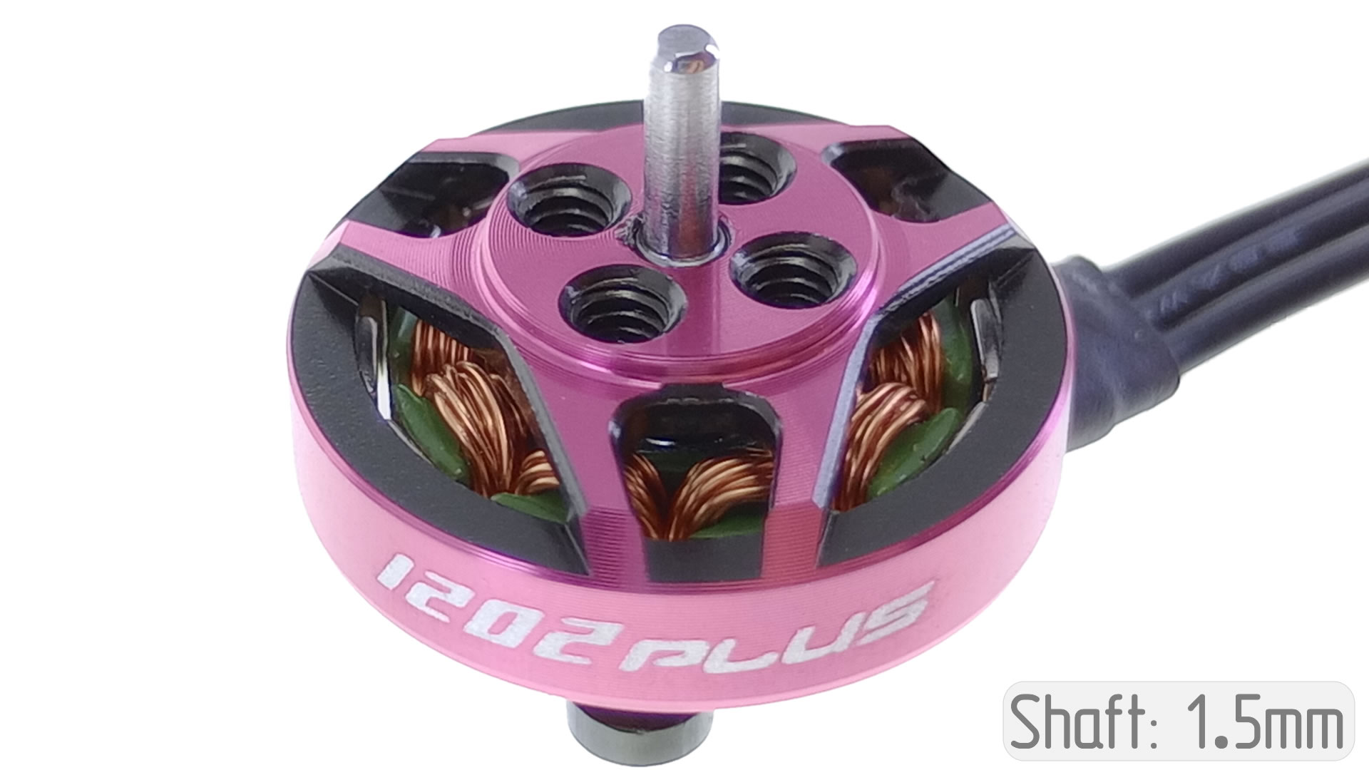 【新品】REVI power Rose Booster Motor RCINPOWER GTS V2 1202.5 6000KV Pink Gunmetal – Cube FPV