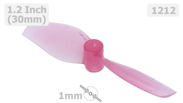 1.2 Inch Props HQ Ultralight Whoop 31mm 1212 2 Blade Pink